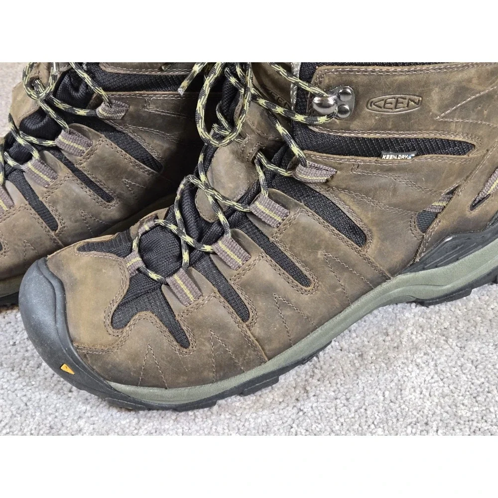 KEEN Dry Men's Gypsum 2 Mid Waterproof Hiking Boots Size 15 Excellent Condition